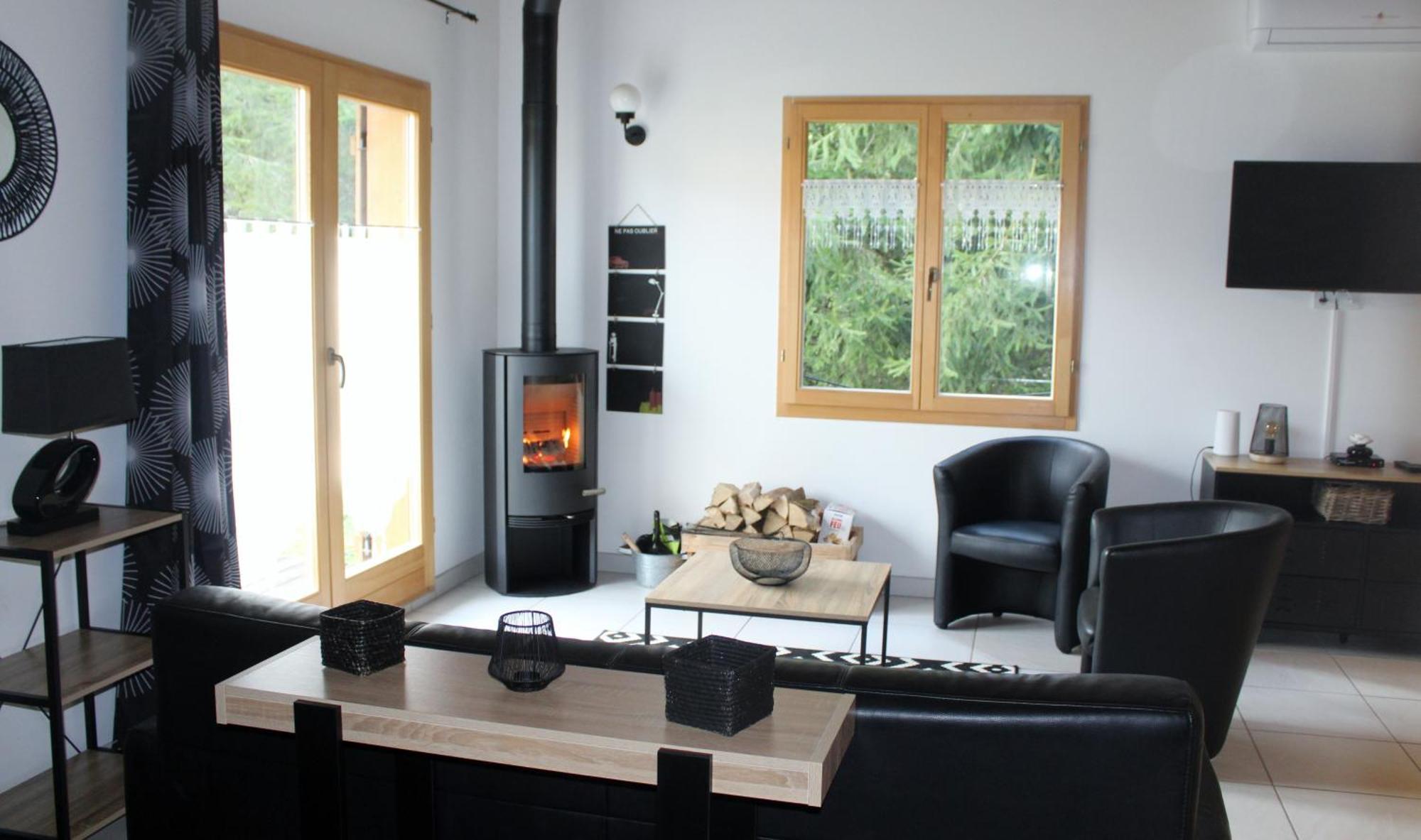 Chalet De Charme Le Contemporain Ney Kültér fotó