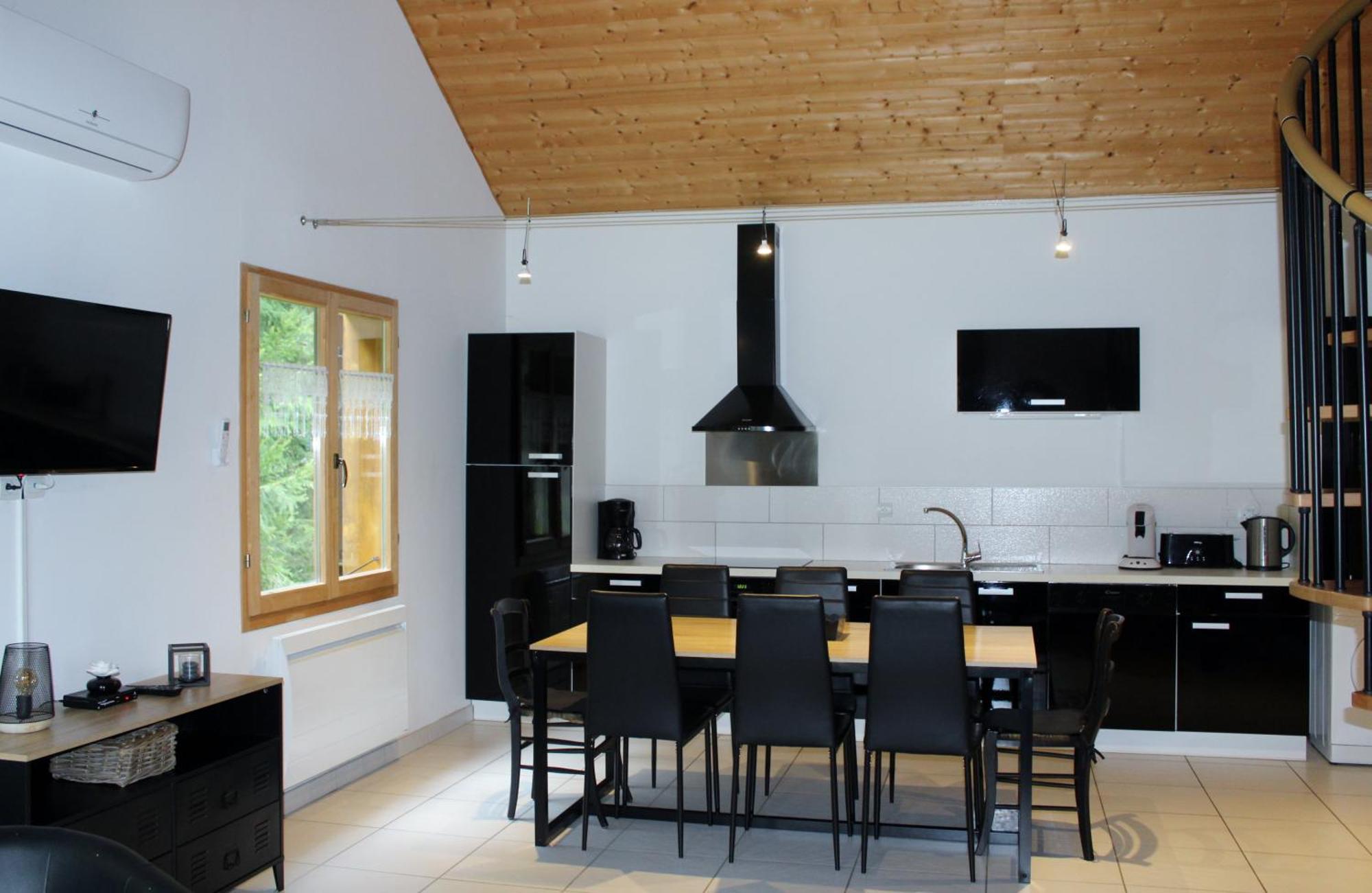 Chalet De Charme Le Contemporain Ney Kültér fotó