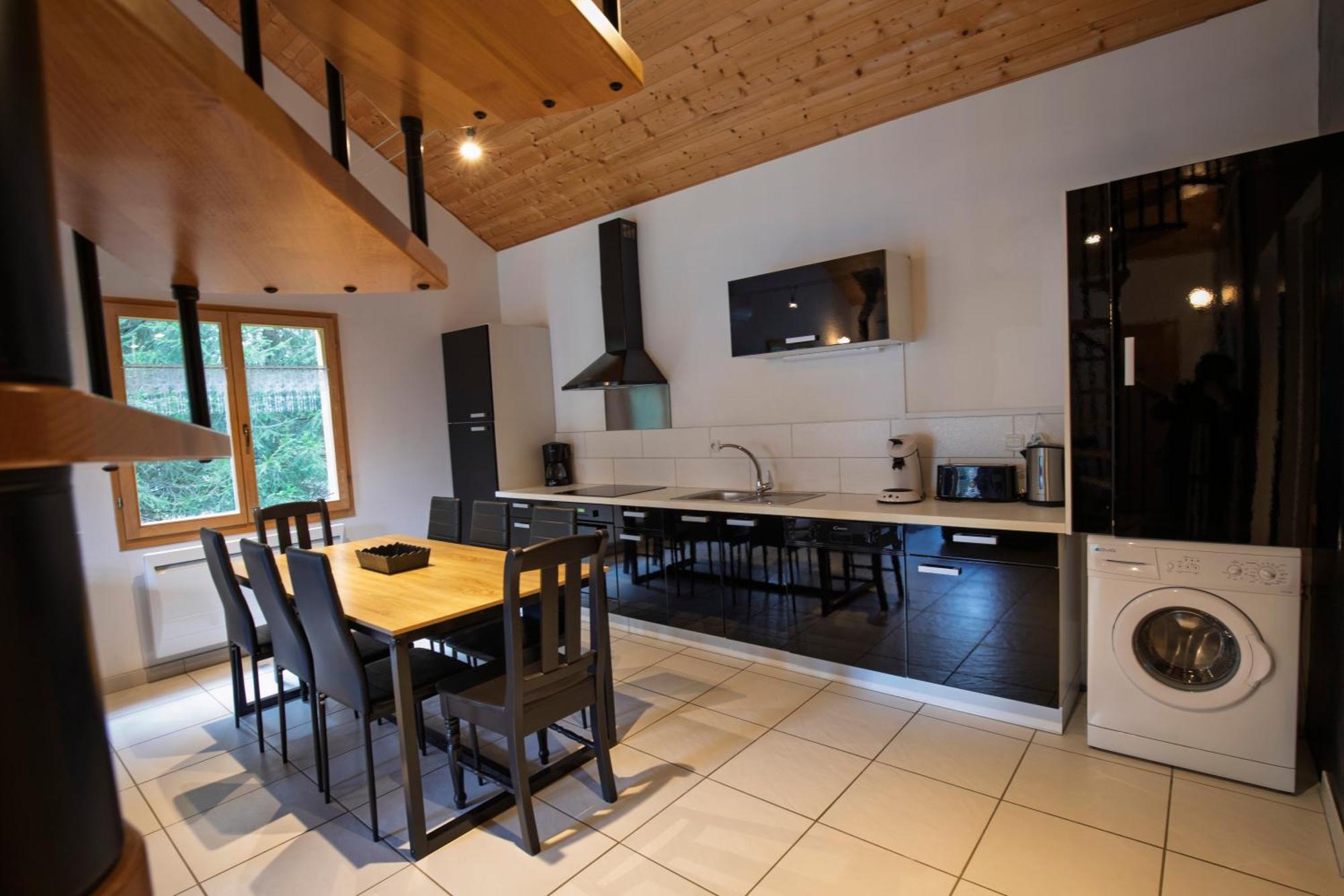 Chalet De Charme Le Contemporain Ney Kültér fotó
